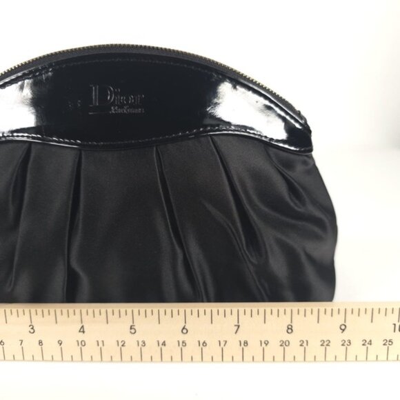 Dior Black Glossy Cosmetic Bag - Picture 8 of 12